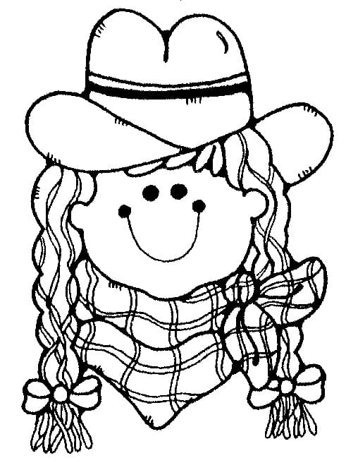 Cowgirl is Smiling