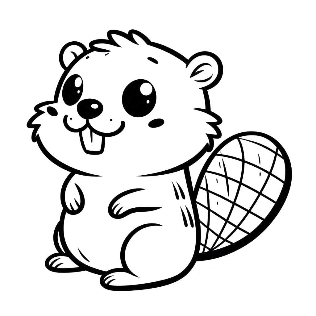 Cute Beaver