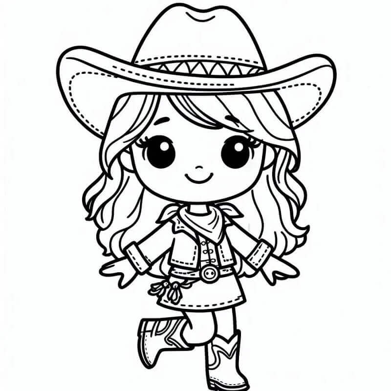 Cute Cowgirl