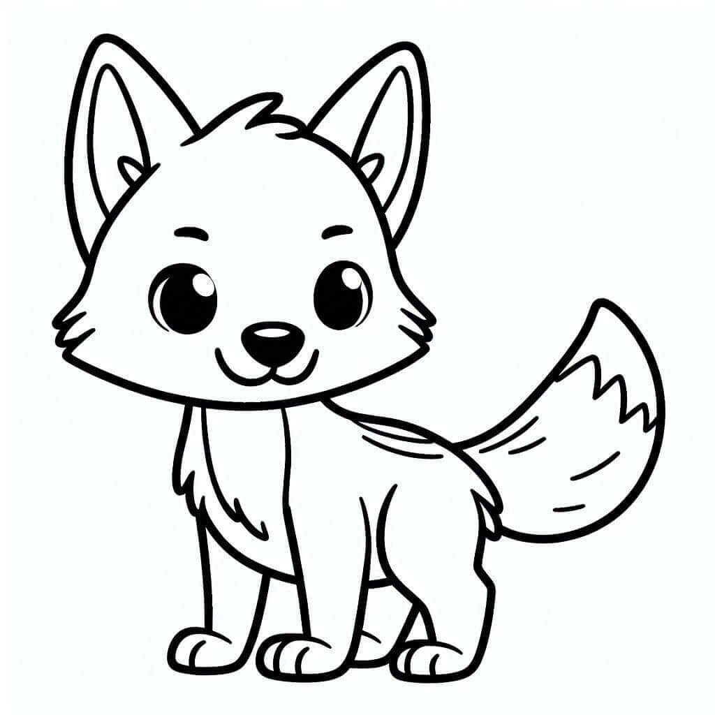 Coyote coloring pages