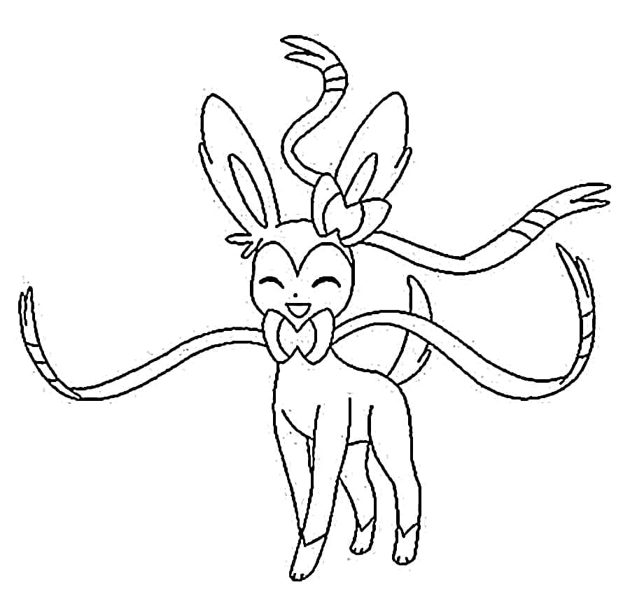 Cute Pokemon Sylveon