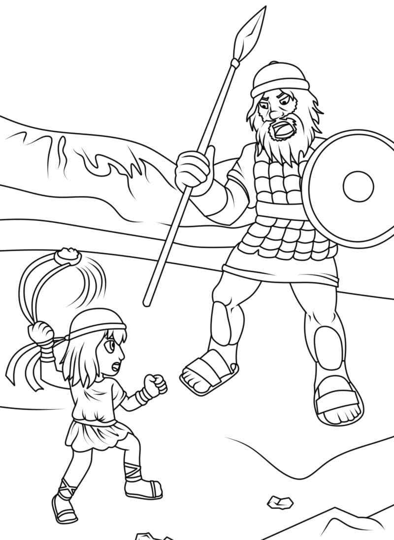 David and Goliath Animation