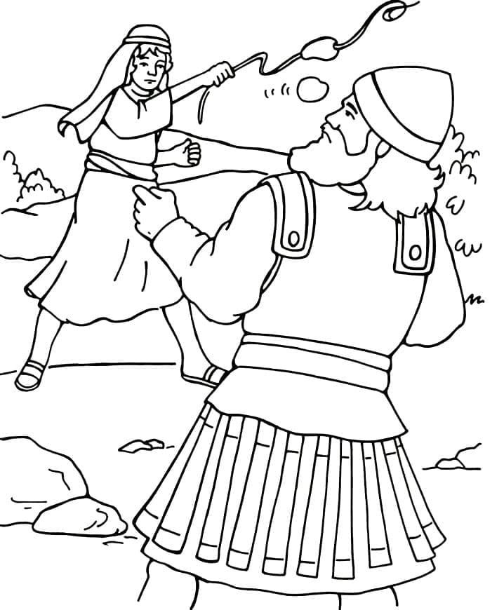 David and Goliath Picture