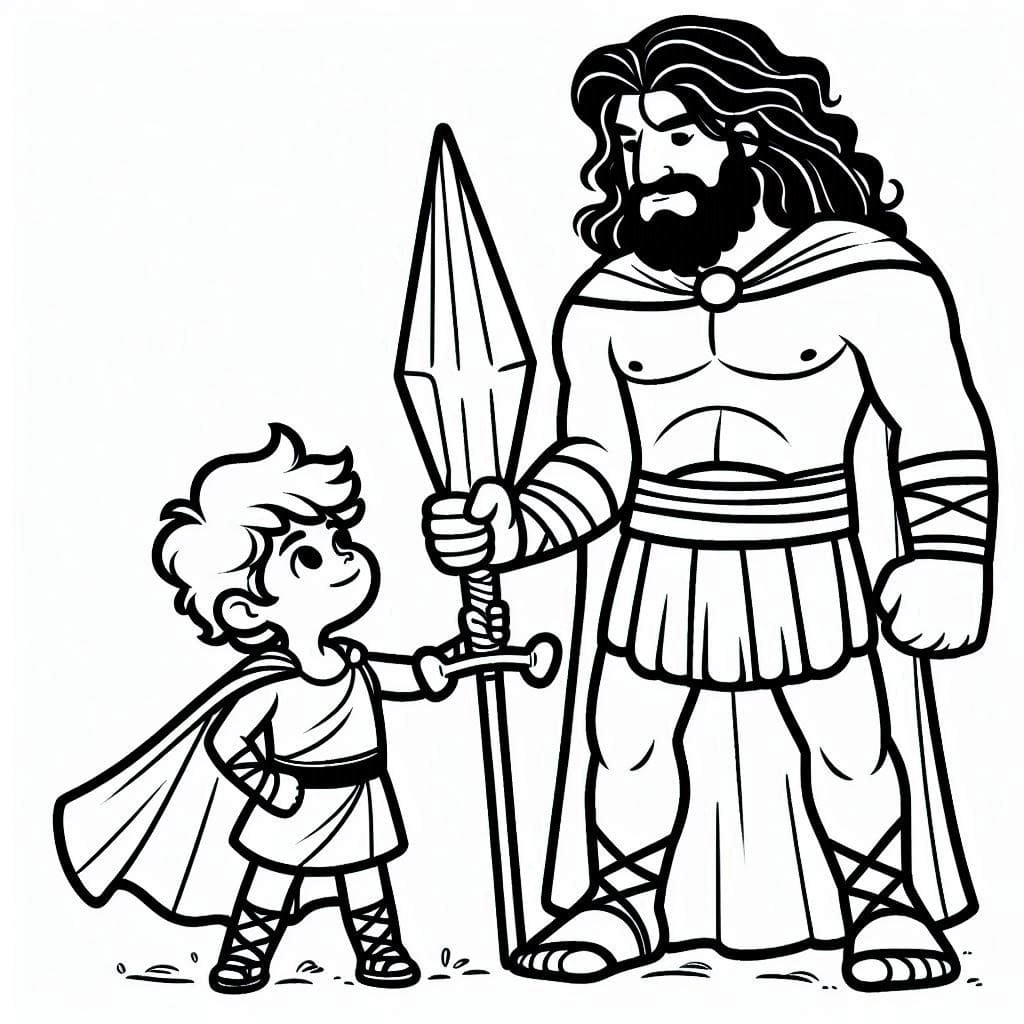 David and Goliath to Print