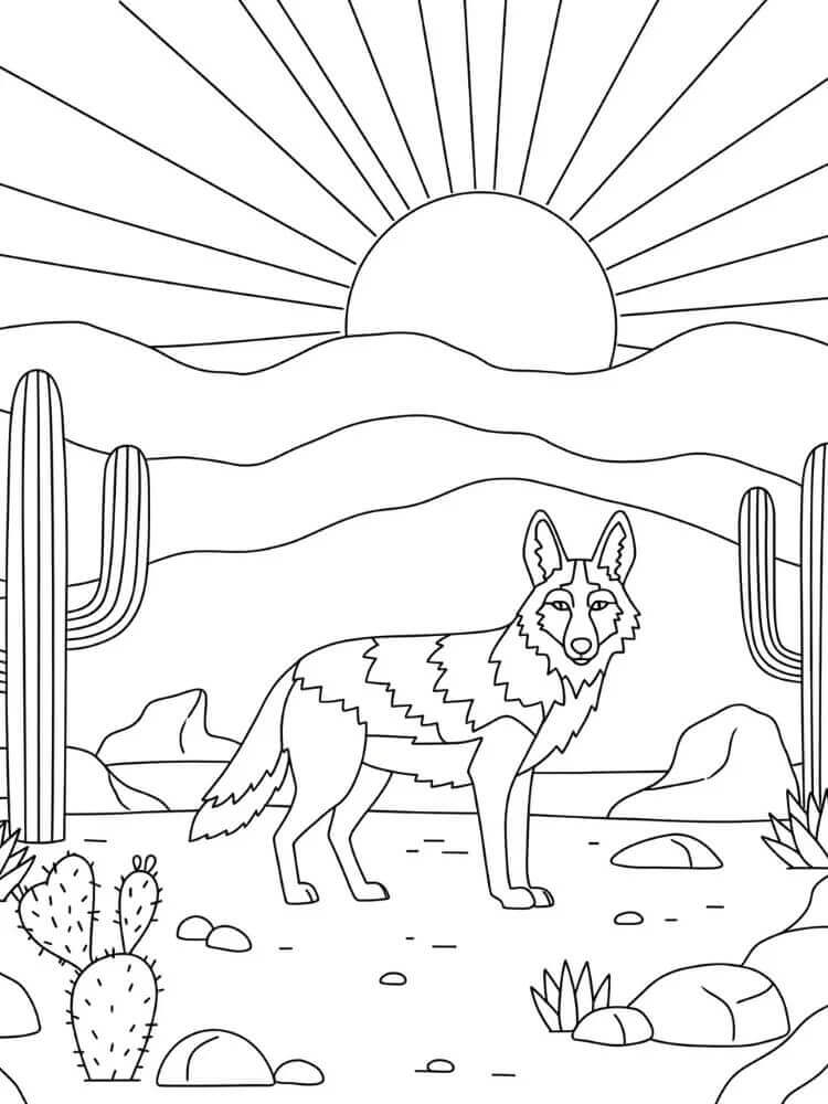 Desert Coyote