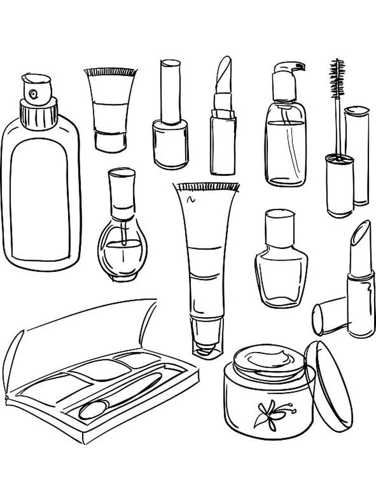 Drawing of Makeup