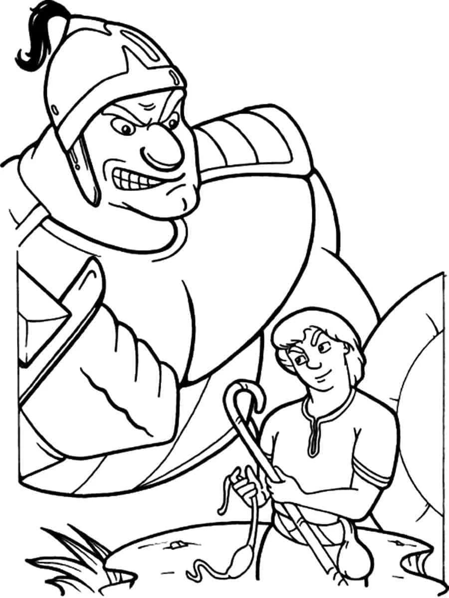 Free David and Goliath Image