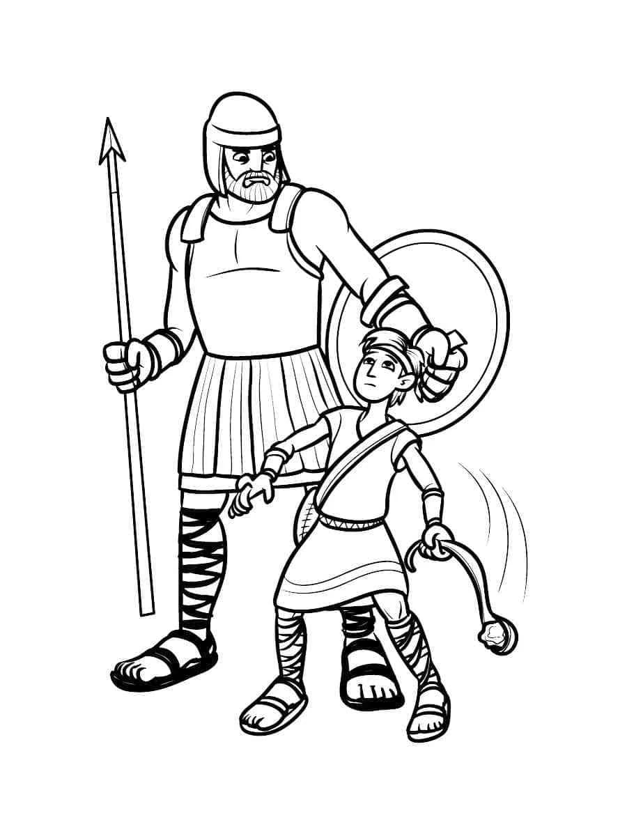 Free David and Goliath Picture