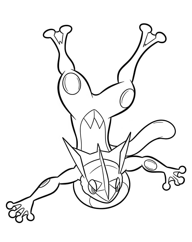 Free Printable Greninja