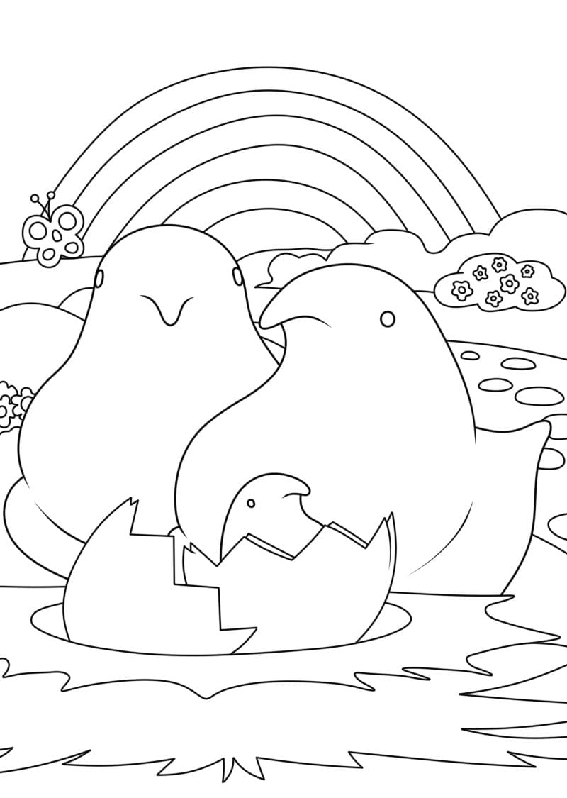 Free Printable Marshmallow Peeps