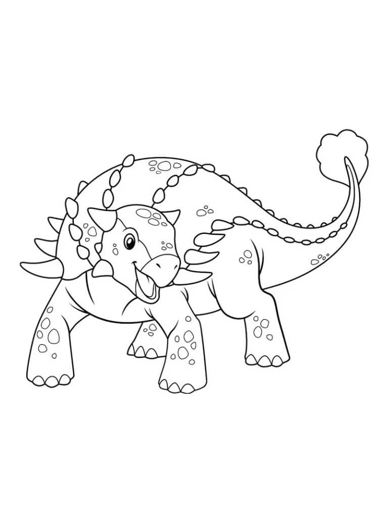 Friendly Ankylosaurus