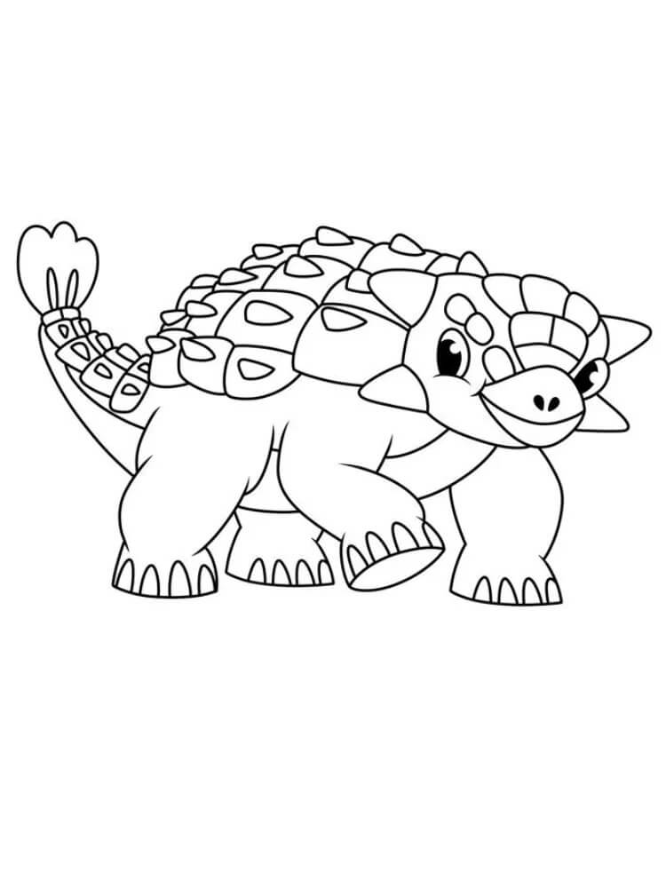 Funny Ankylosaurus