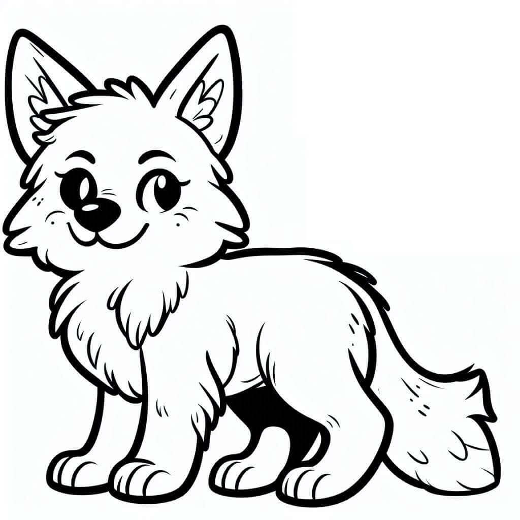 Funny Coyote