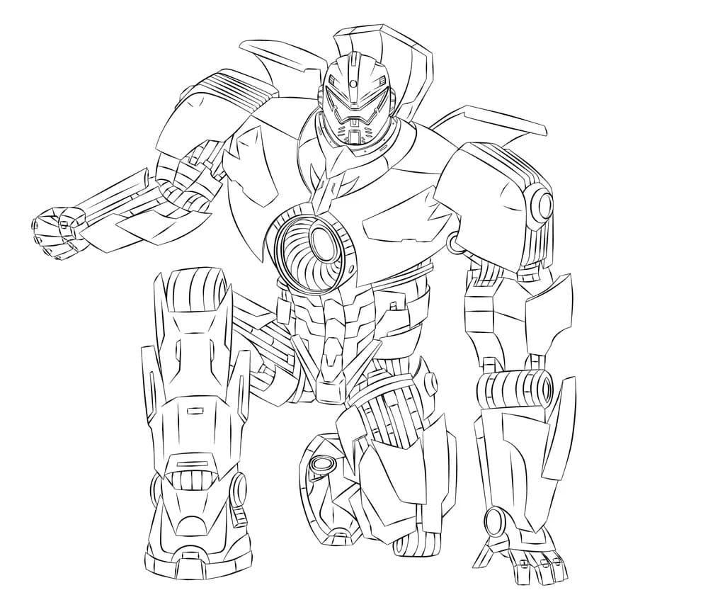 Gipsy Danger from Pacific Rim