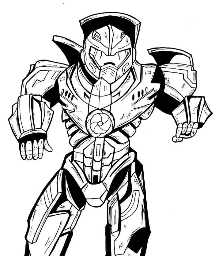 Gipsy Danger in Pacific Rim
