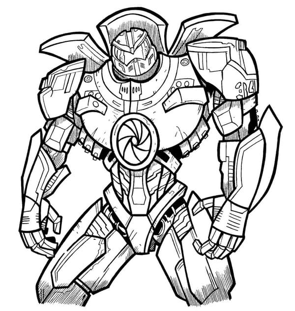 Pacific Rim coloring pages