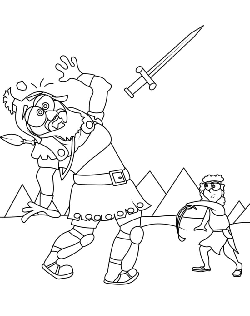 Goliath and David