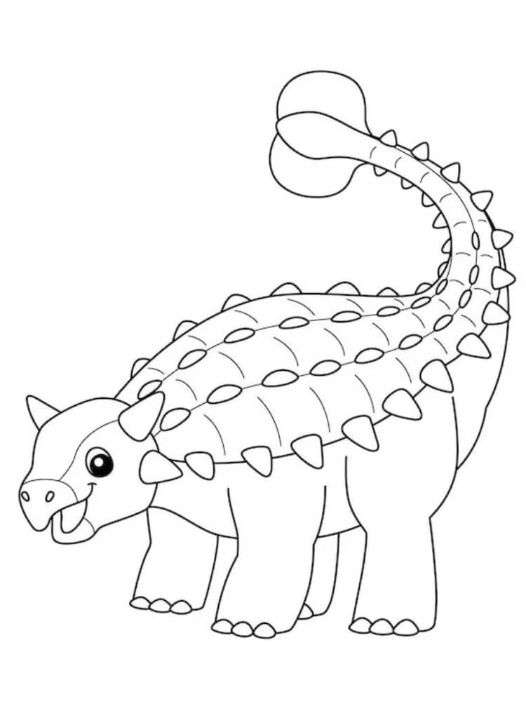 Happy Ankylosaurus