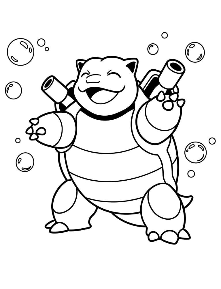 Happy Blastoise