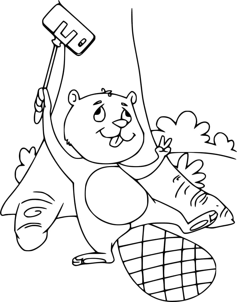 Hilarious Beaver