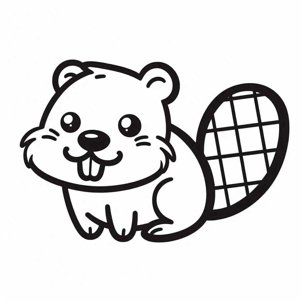 Kawaii Beaver