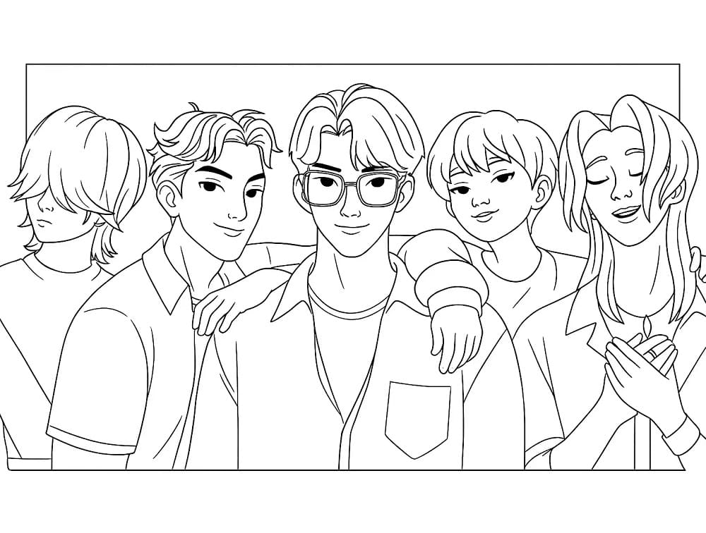 Kpop Demon Hunters Boys