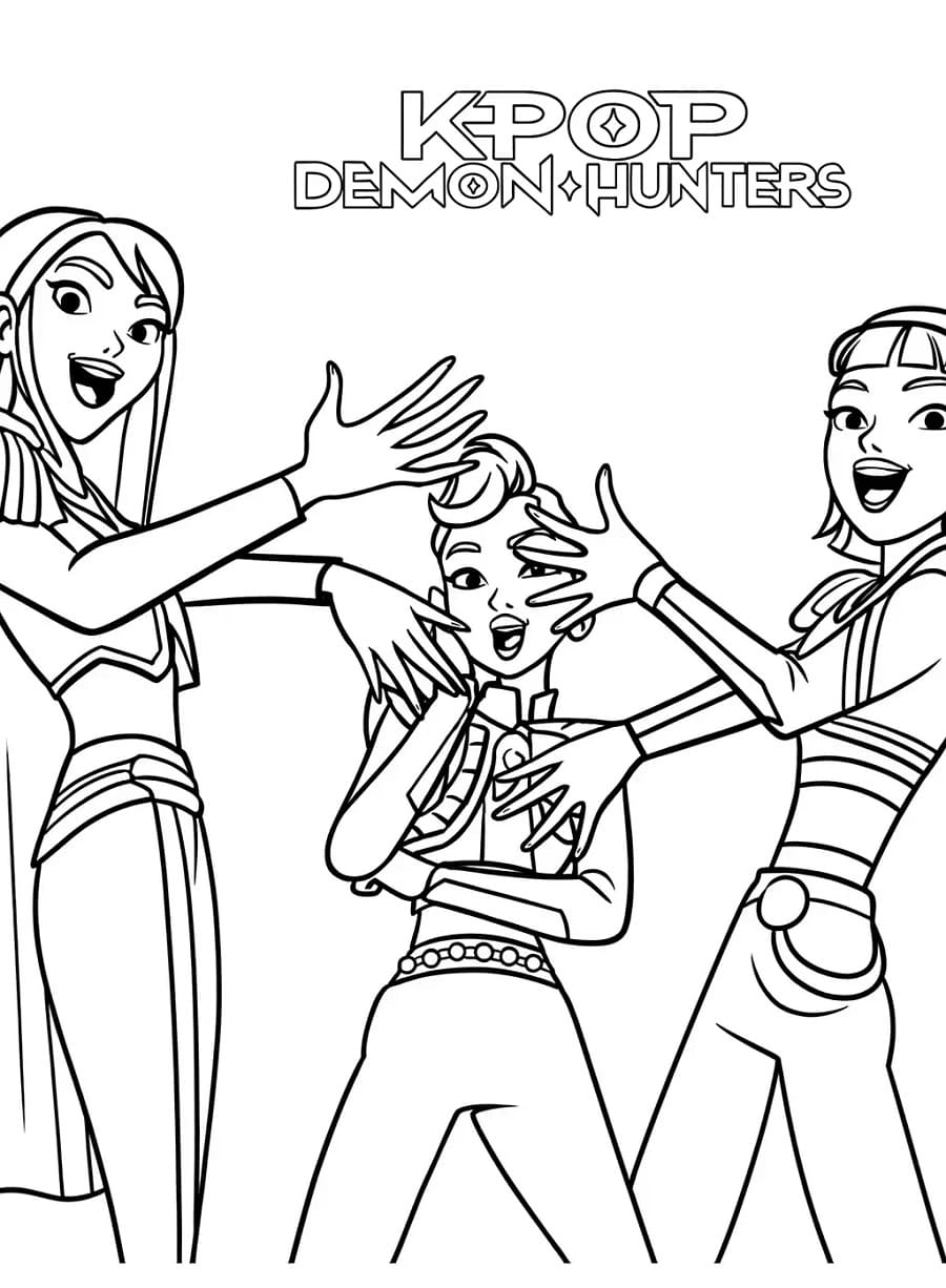 Kpop Demon Hunters For Kids