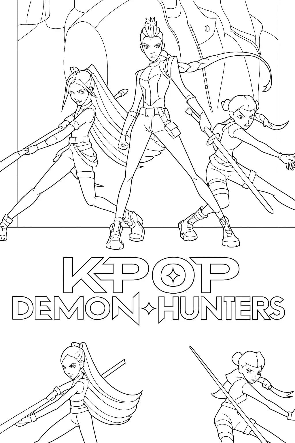 Kpop Demon Hunters Free Printable