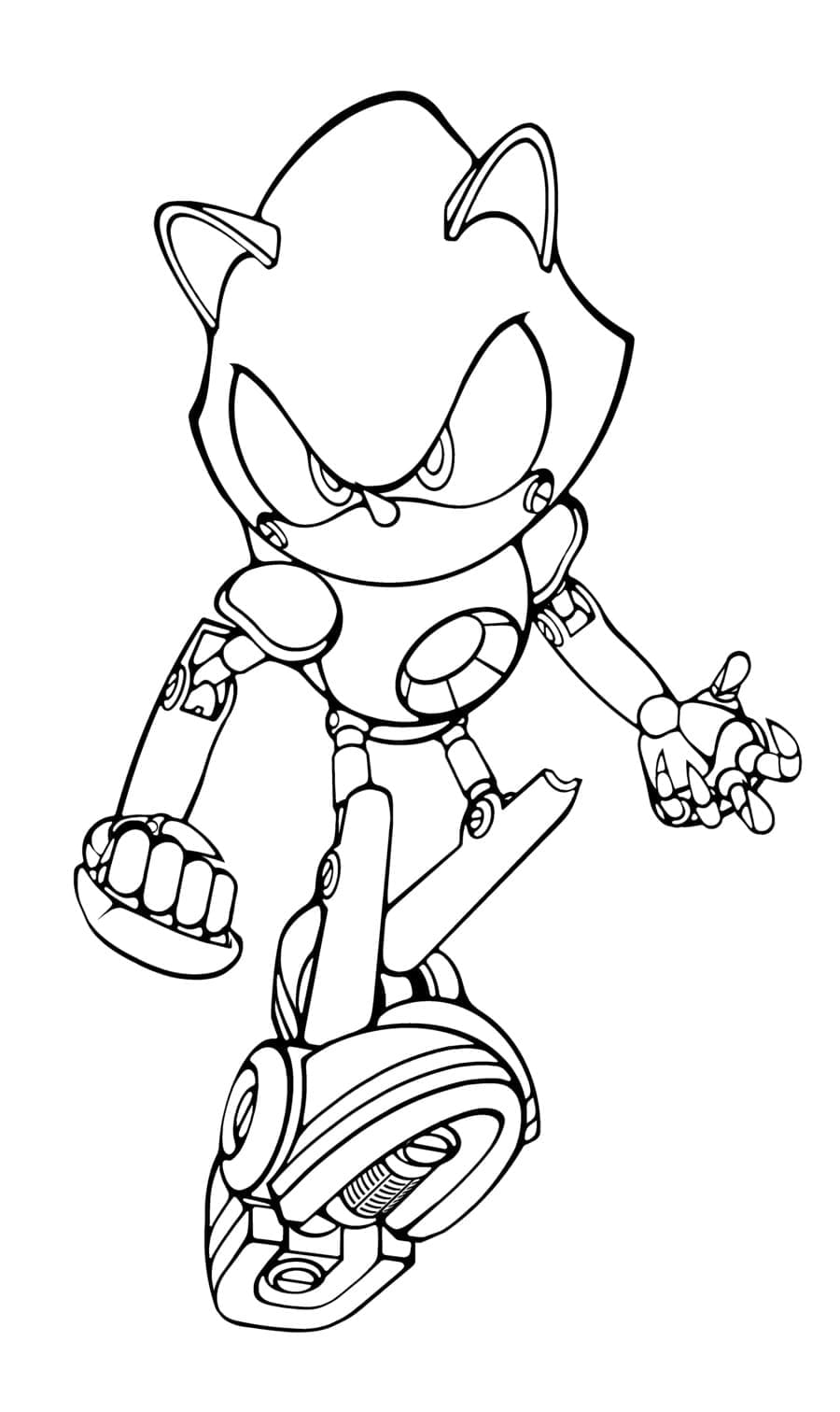 Metal Sonic Images coloring page