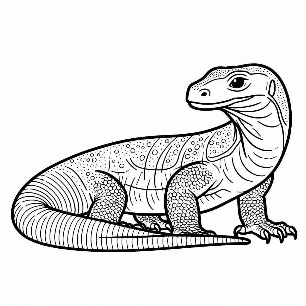 Normal Komodo Dragon