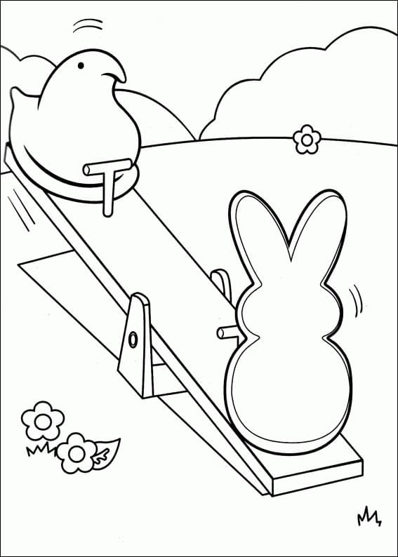 Peeps Bunny and Chick