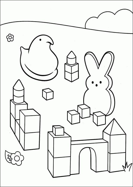 Peeps Chick and Bunny