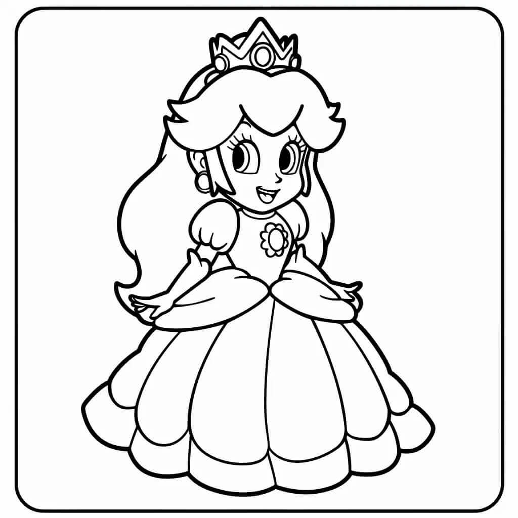 Princess Daisy Free Printable