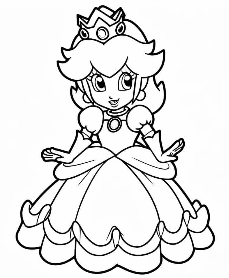 Princess Daisy Printable