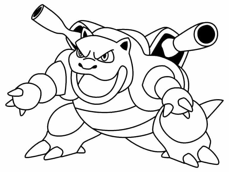 Print Blastoise