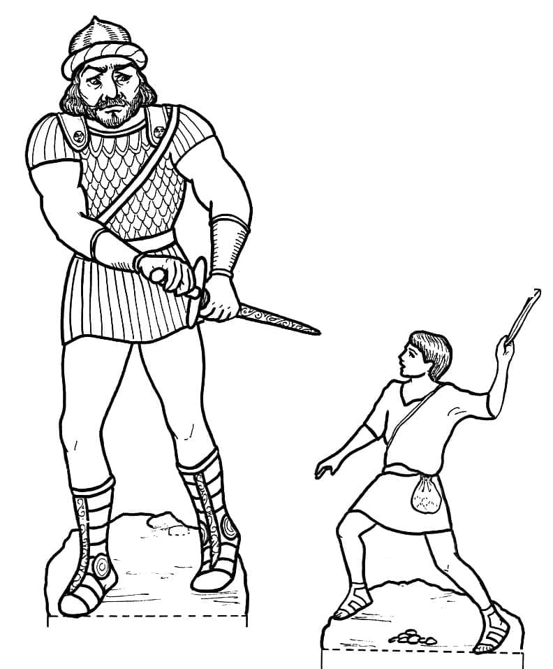 Print David and Goliath