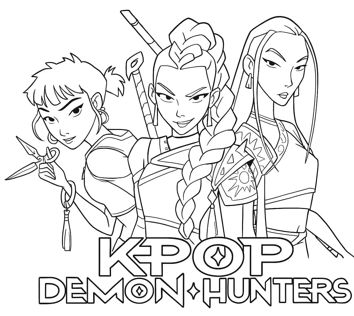 Print Kpop Demon Hunters