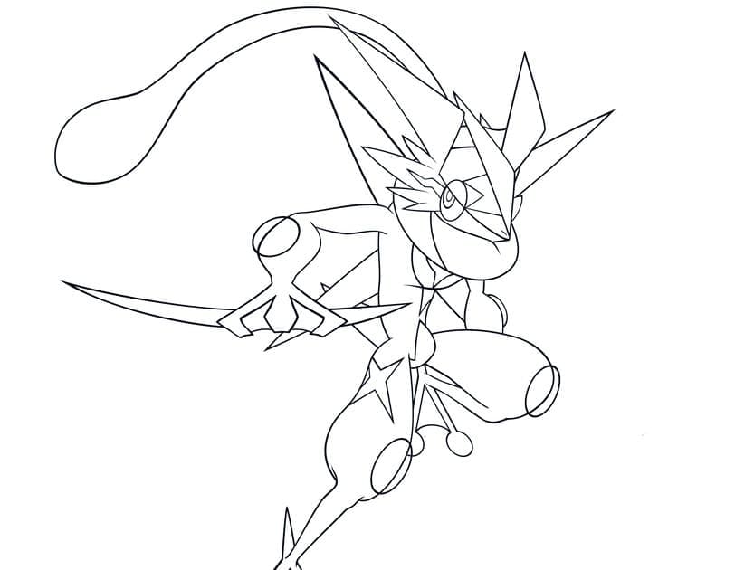 Print Pokemon Greninja