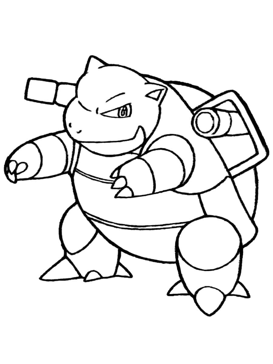 Printable Blastoise