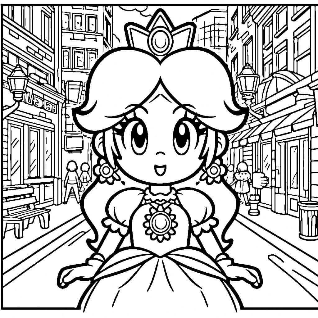 Printable Princess Daisy