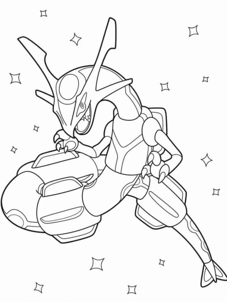 Rayquaza Printable