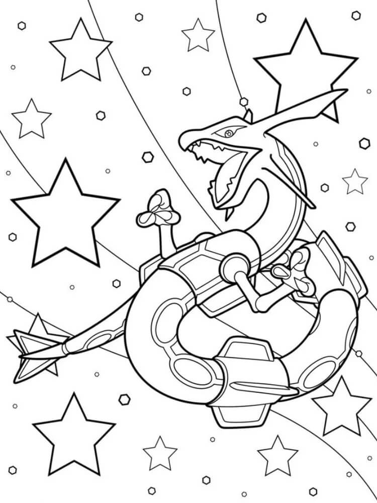Rayquaza to Print