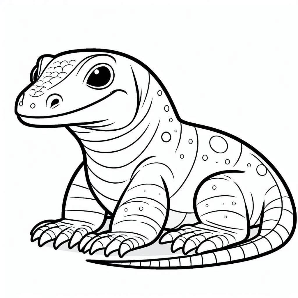 Regular Komodo Dragon