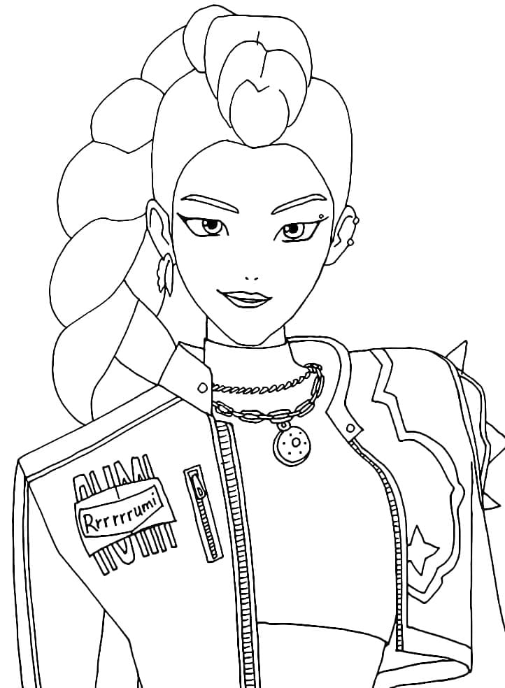 Rumi from Kpop Demon Hunters
