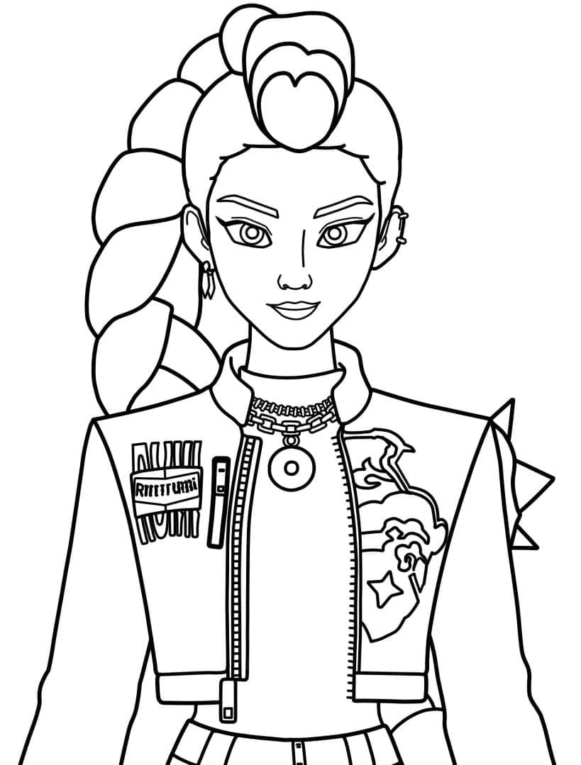 Rumi in Kpop Demon Hunters