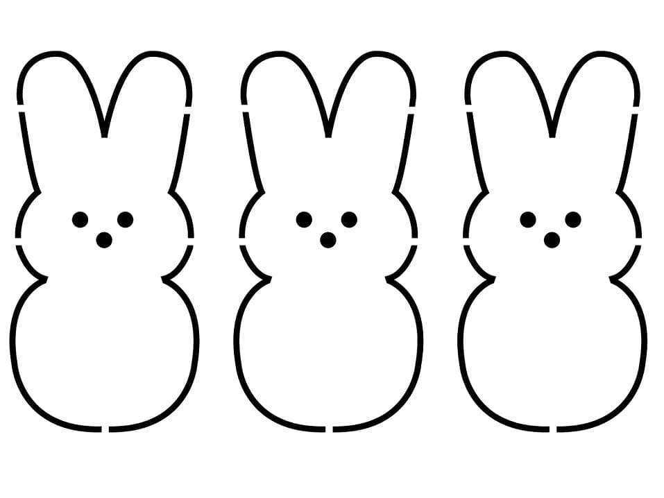 Simple Marshmallow Peeps