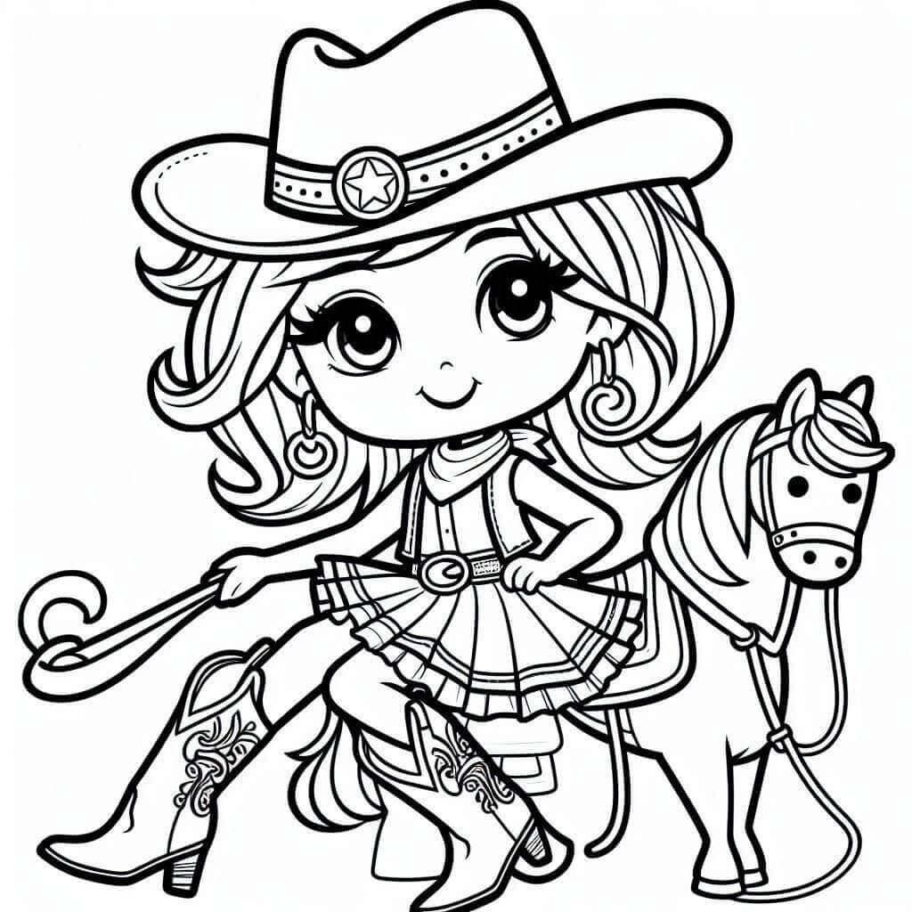 Smiling Cowgirl