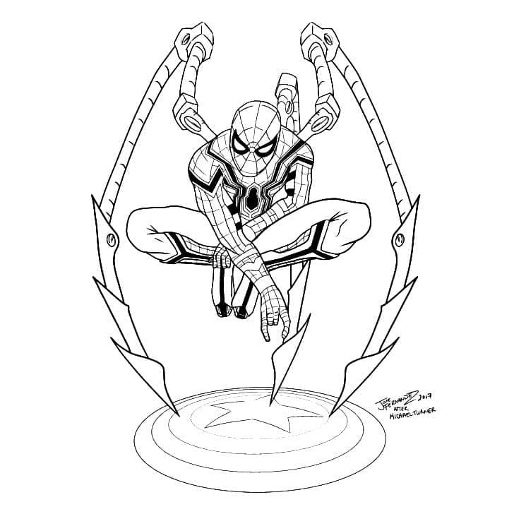 Superhero Iron Spider