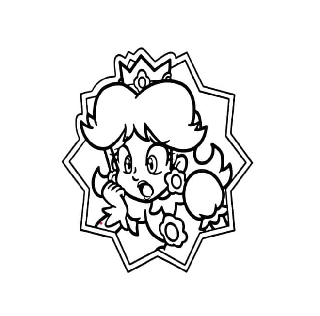 Surprised Princess Daisy