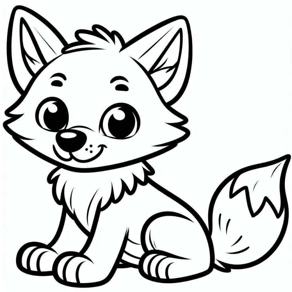 Very Cute Coyote